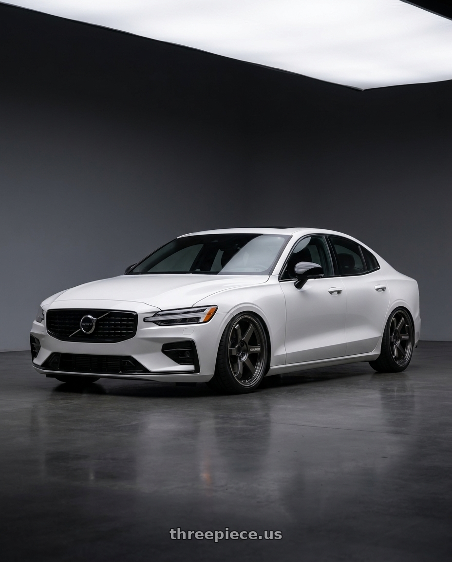 2019 Volvo s60 t6 with Volk Racing TE37 Ultra 5x130 19x10+40 wheels