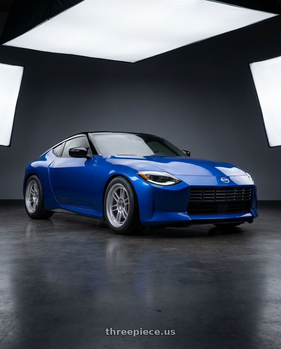 2024 Nissan Z  with Enkei RPF1RS 5x114.3 18x10.5+10 Silver wheels