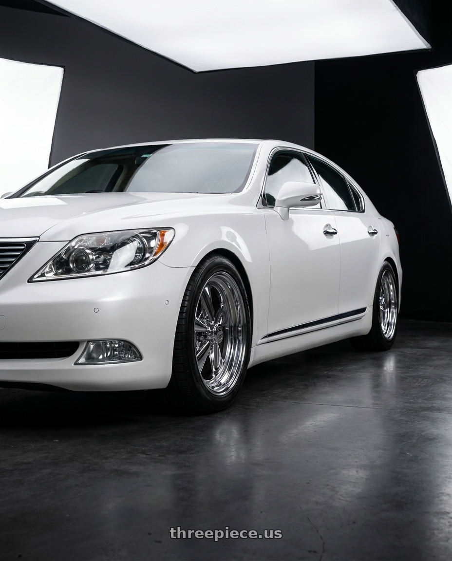 2011 Lexus LS460 with Cragar 61C S/S 5x127 15x10 -32 A171043 wheels