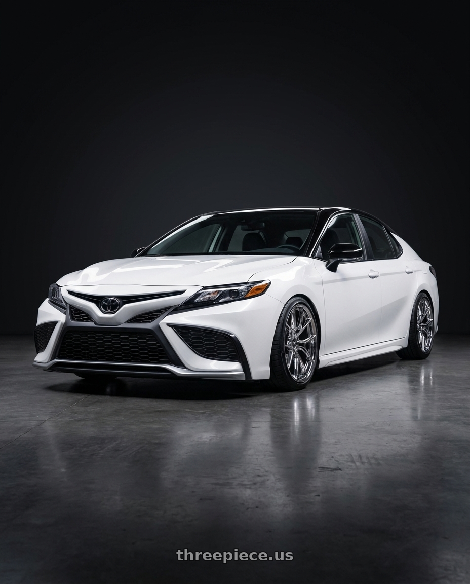 2023 Toyota Camry TRD Wind with ESR Wheels RF2 5x114.3 19x8.5 +30 Vacuum Chrome wheels