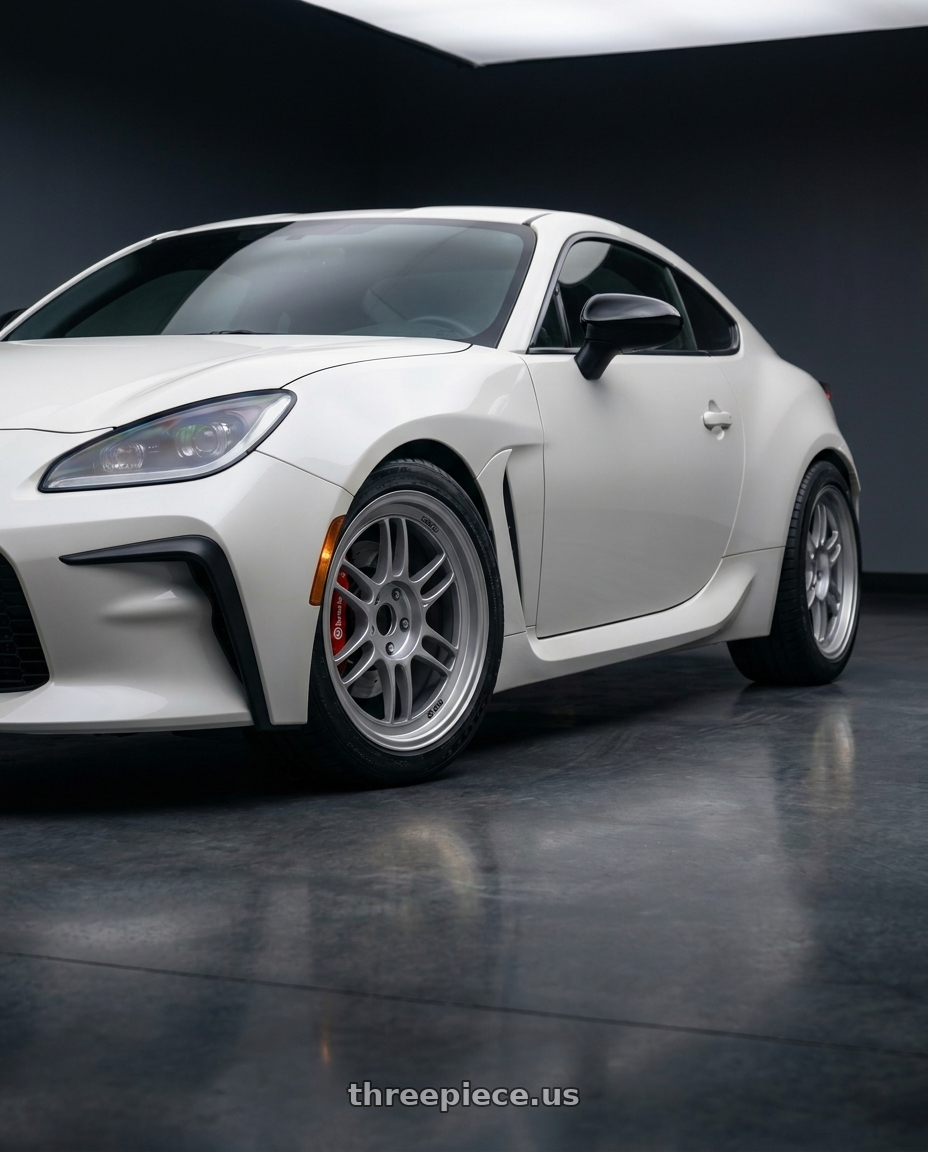 2026 Toyota GR86 Premium with Brembo Brakes with Enkei RPF1 5x100 17x8+45 Silver wheels