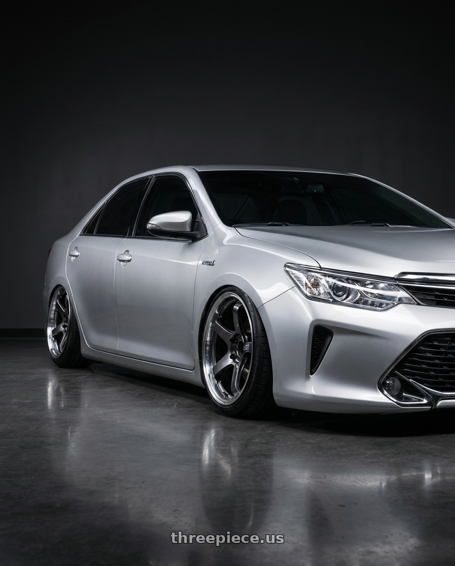 2017 camry xv55 7.5代 hybrid 油電 with Advan Racing GT BEYOND 5x114.3 18x8.5 +37 MACHINING & HYPER PLATINUM BLACK wheels