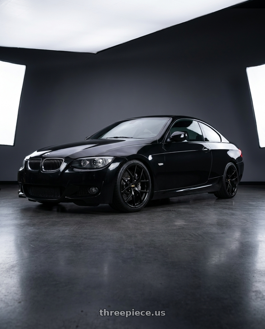 2011 e92 m sport with BBS FI-R 5x120 19x9.5+22 Satin Black wheels