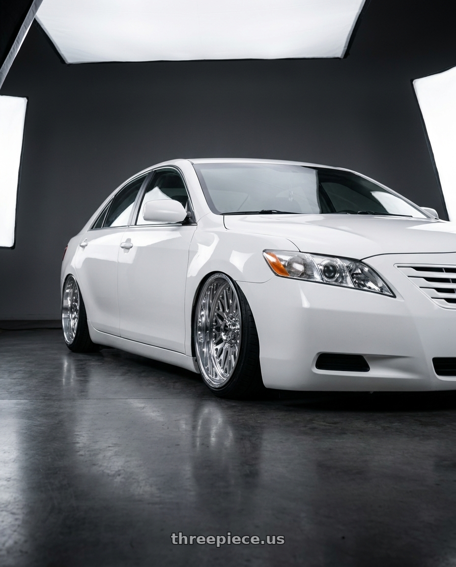 2008 Toyota camry 20 e with Fuel Forged FF109 8x165.1 20x9 +0 POLISHED wheels