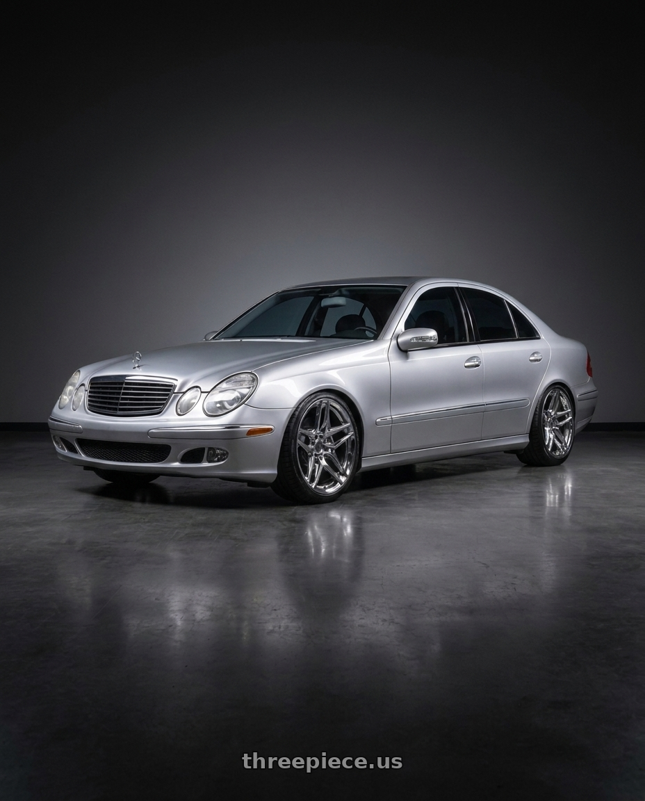 2003 Mercedes Benz E320 Sport with E5 Wheels Daytona 5x120.65 19x10+30 TIU wheels