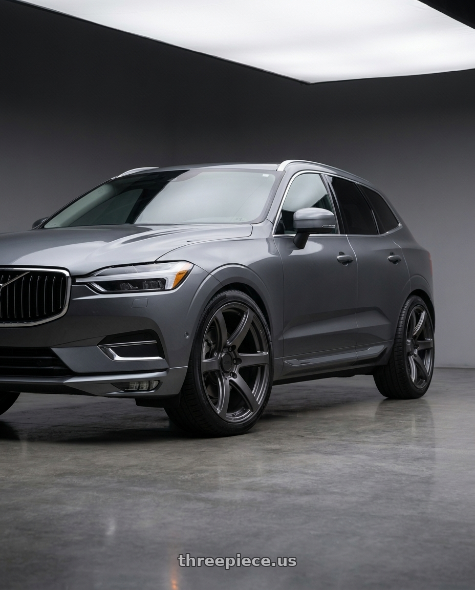 2019 Volvo Xc60 with Enkei Cyclone 6x139.7 18x9+0 Matte Gunmetal wheels
