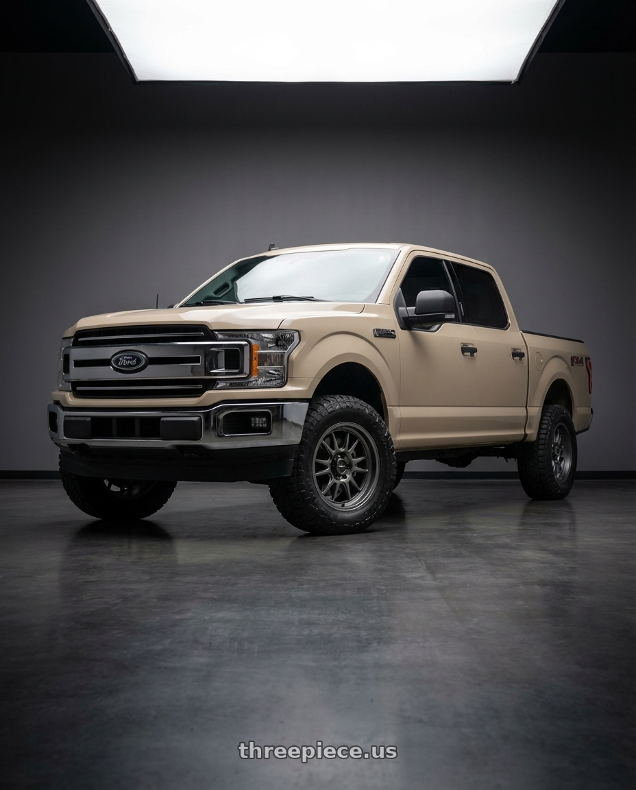 2019 Ford F-150 with Vision Off-Road 111 Nemesis 6x135 20x9+18 Gunmetal wheels