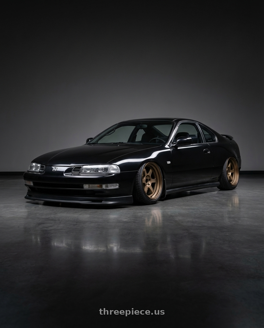 1993 Honda Prelude 4  with Volk Racing TE37V 4x100 17x8.5+30 wheels