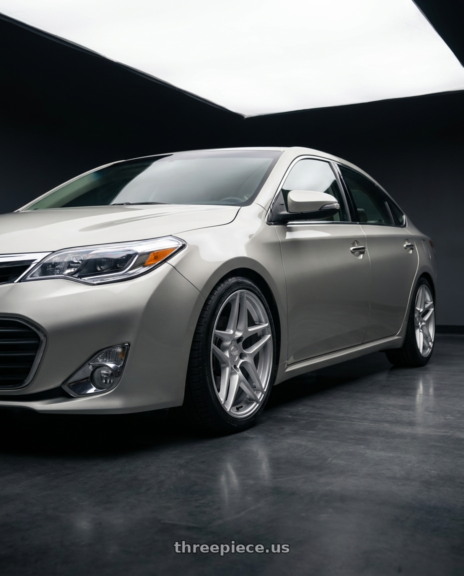 2013 toyota avalon with Kansei K15H Astro 5x114.3 19x8.5 35 Hyper Silver wheels