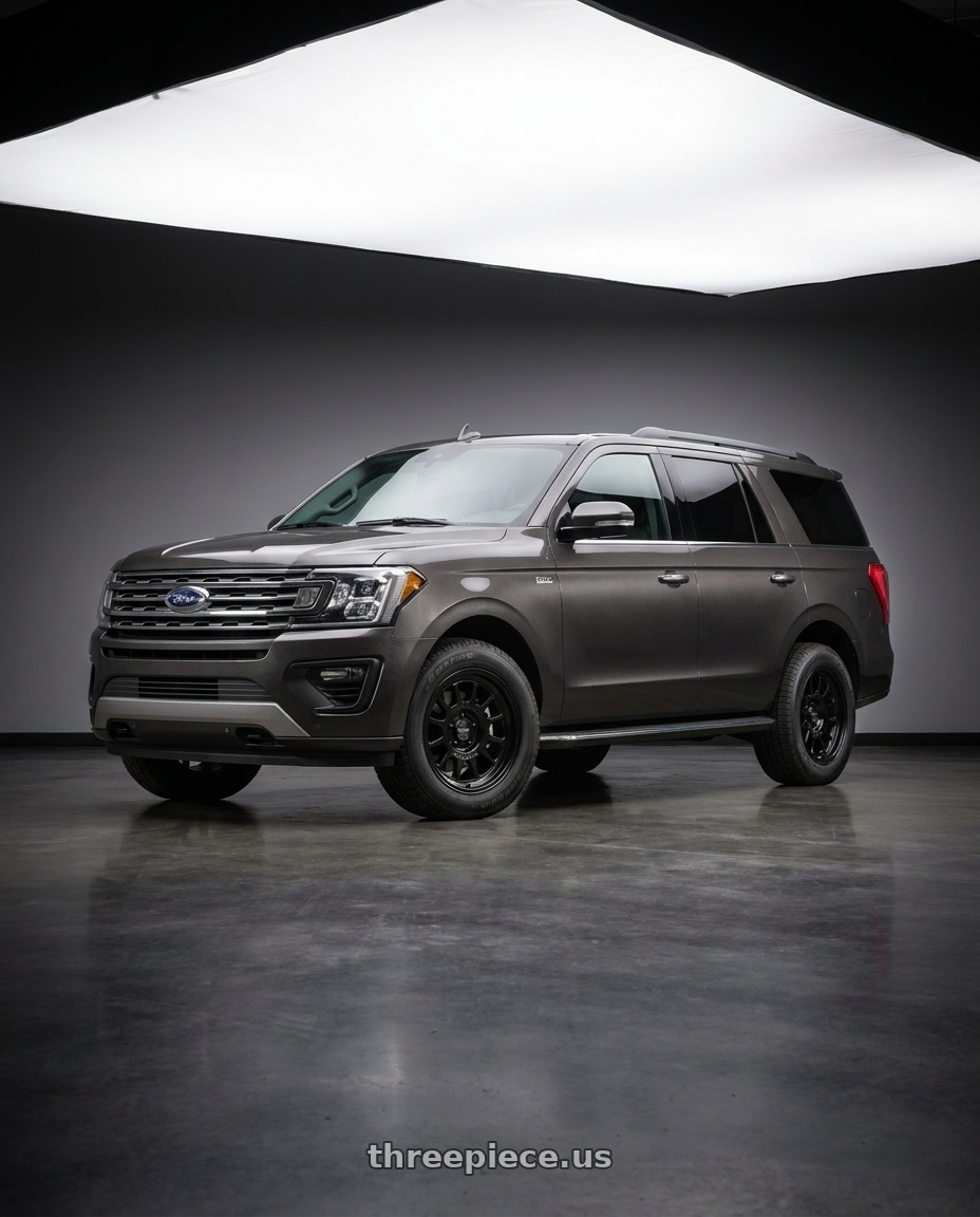 2020 Ford Expedition Max XLT with Method Race Wheels 318B 6X135 17x8.5 +0 GLOSS BLACK wheels