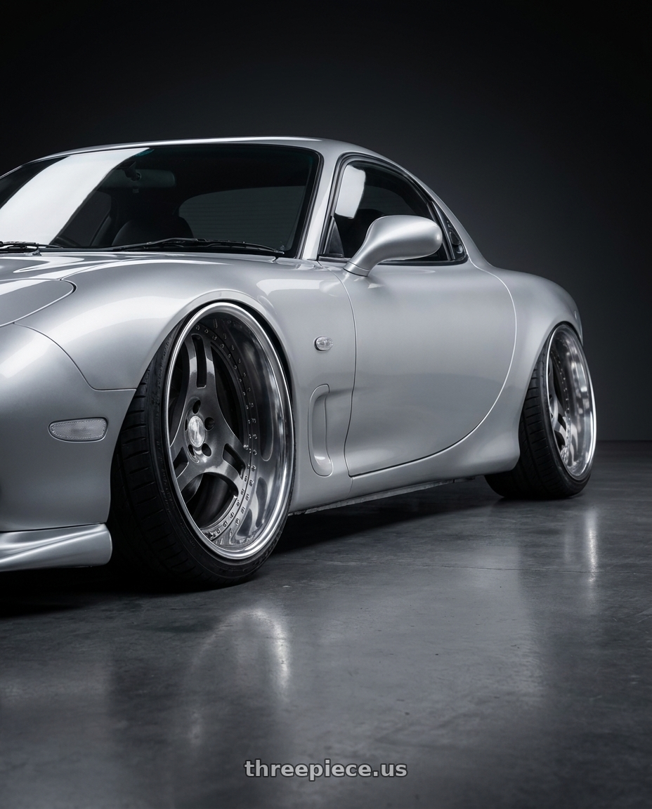 1993 Mazda RX7 with Heritage Wheel TSUKUBA wheels