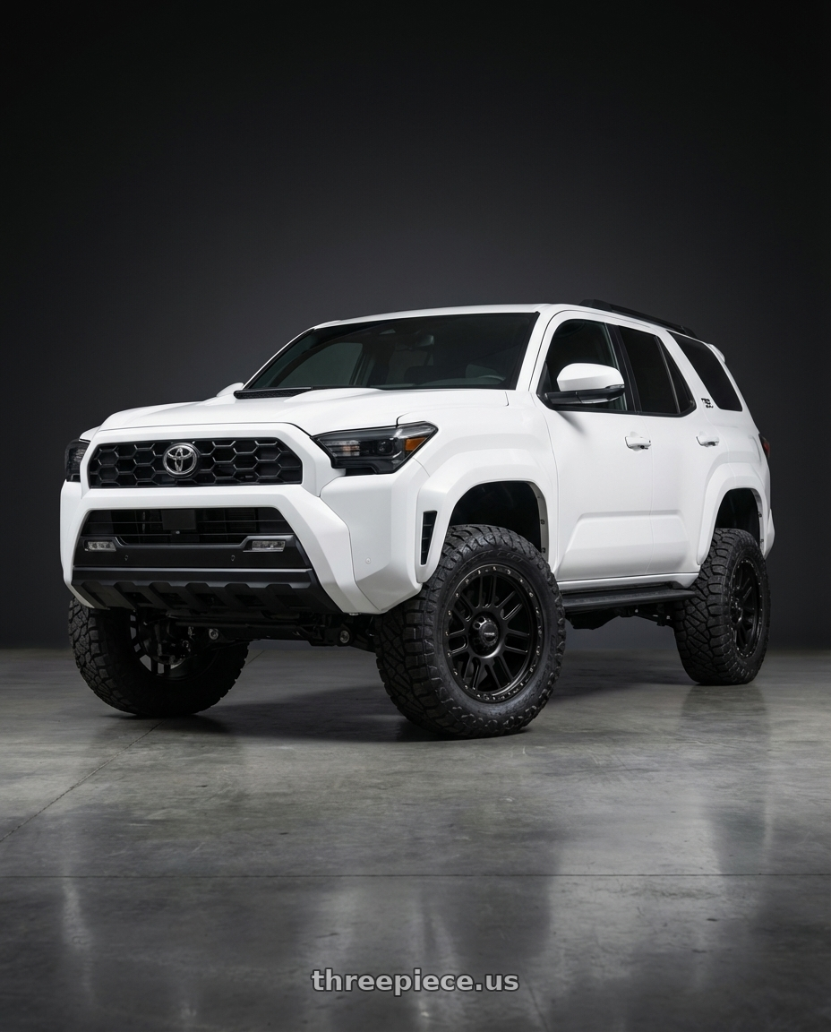2022 Toyota 4Runner with Vision Off-Road 111 Nemesis 6x139.7 20x9+12 Matte Black wheels