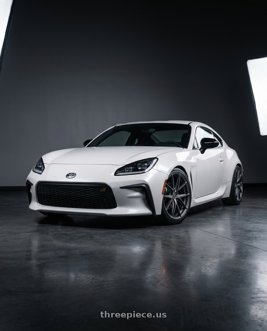 2016 Scion FR-S with Niche 1PC M116 MISANO 5X100 17X8 +40 MATTE GUN METAL wheels