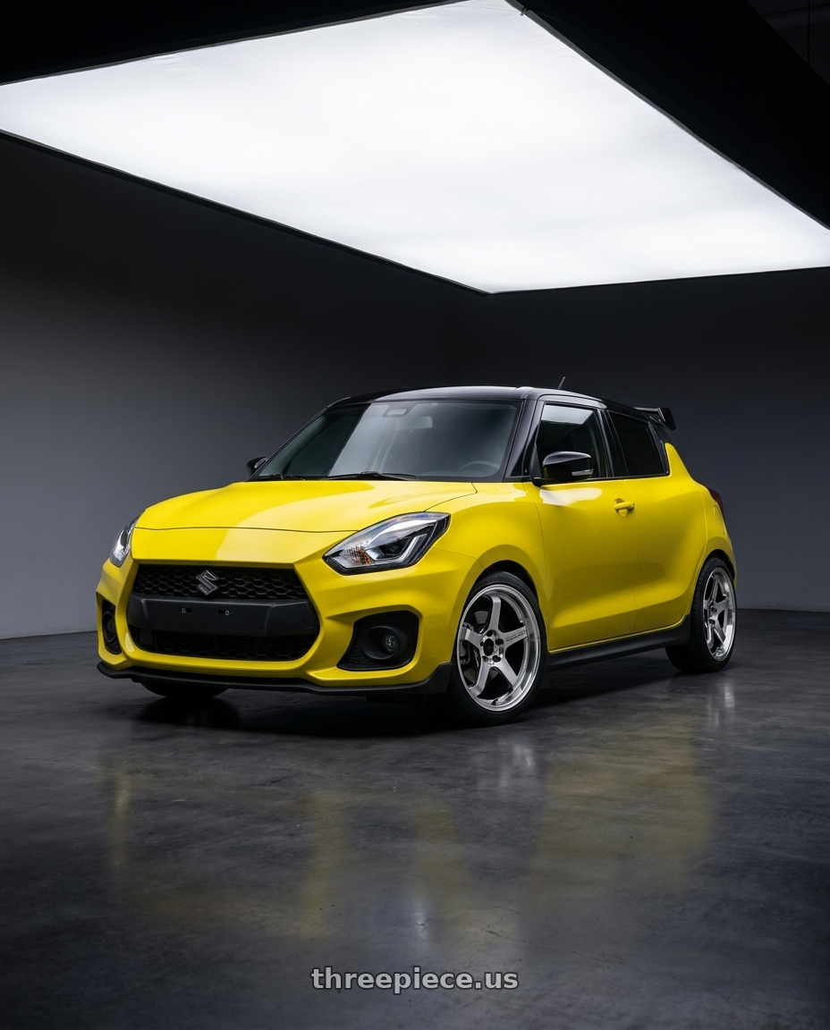 2018 suzuki swift sport with Advan Racing GT BEYOND-R 5x114.3 18x8.5 +45 MACHINING & DIAMOND CUTTING wheels