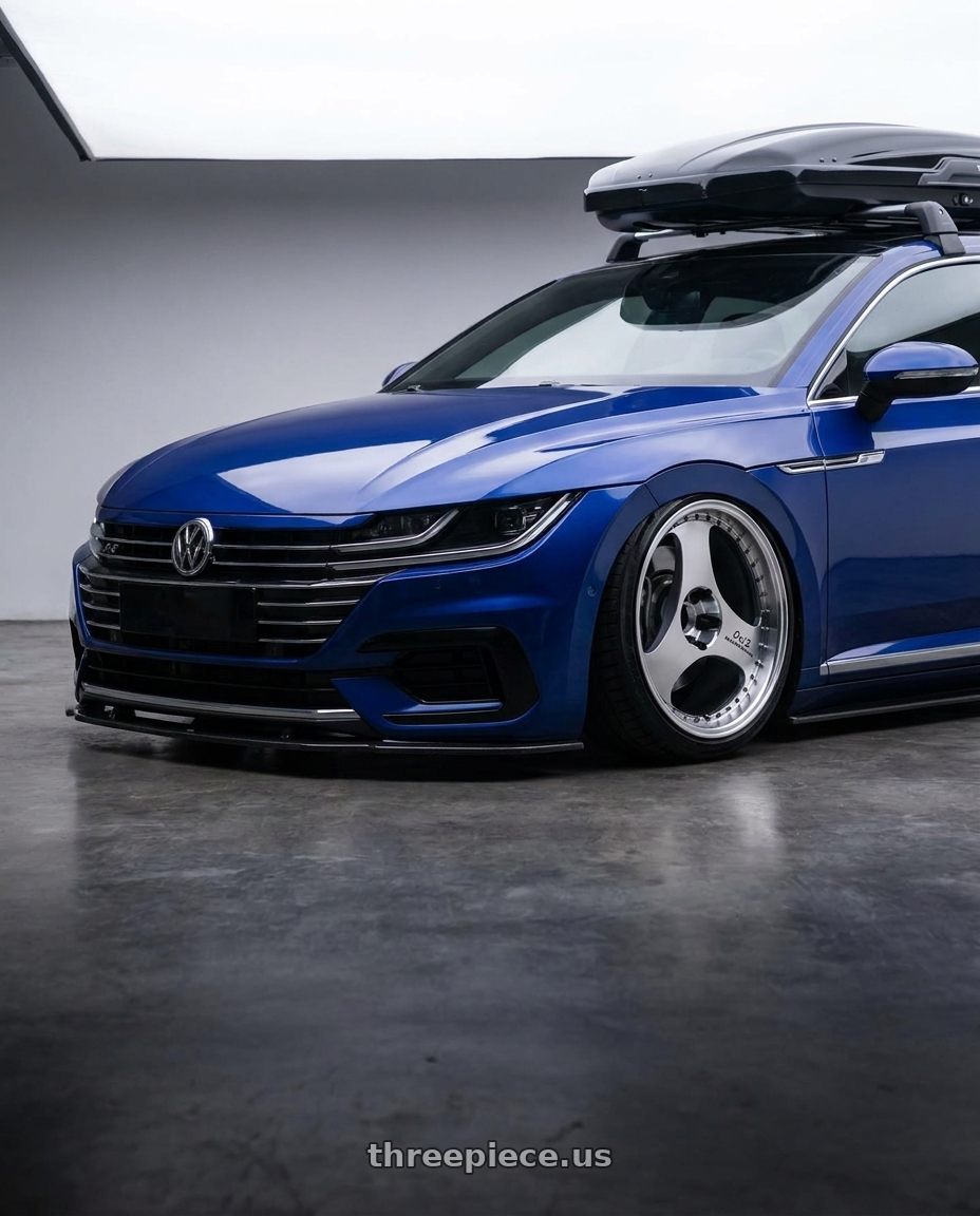 2021 VW Arteon with Advan Racing ONI2 PROGRESSIVE 5x114.3 20x8.5 +33 MACHINING & DIAMOND CUT wheels