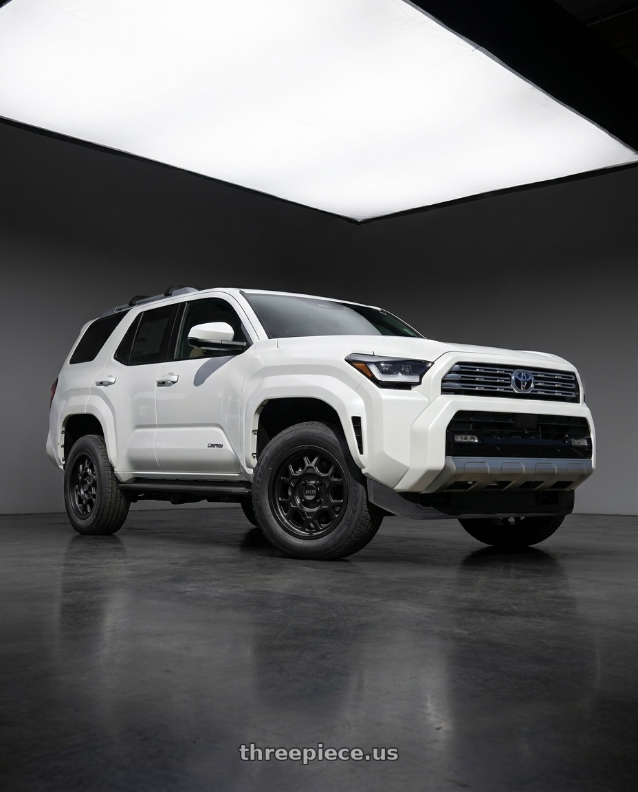 2026 Toyota 4Runner with KMC Powersports KS133 MESA LITE 4X156 15X6 +38 SATIN BLACK wheels
