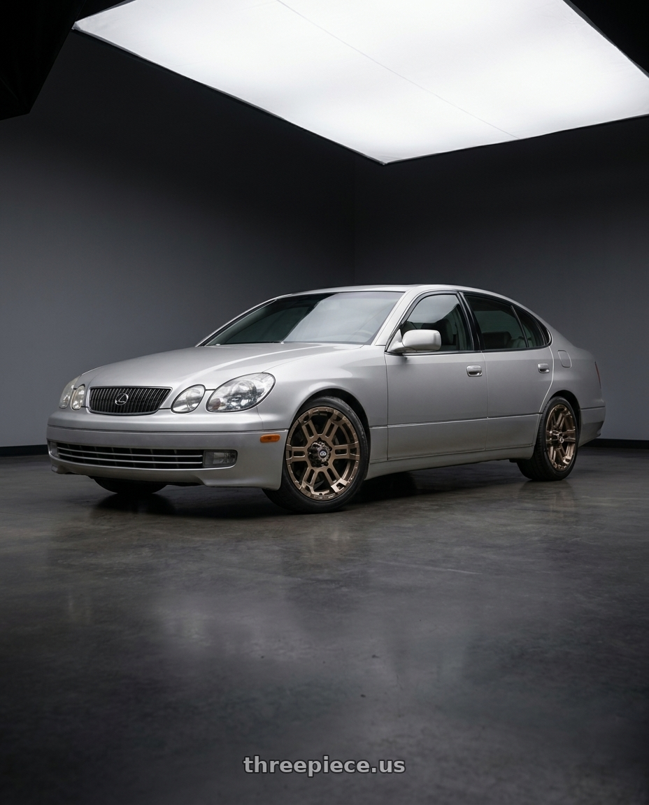 2002 Lexus GS 300 with Enkei Commander 5x127 17x8+20 Bronze wheels