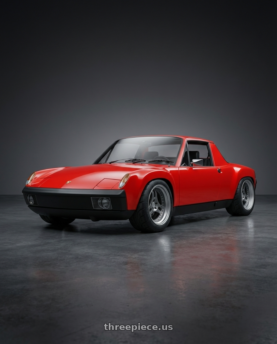 1974 porsche 914 with Heritage Wheel TSUKUBA wheels
