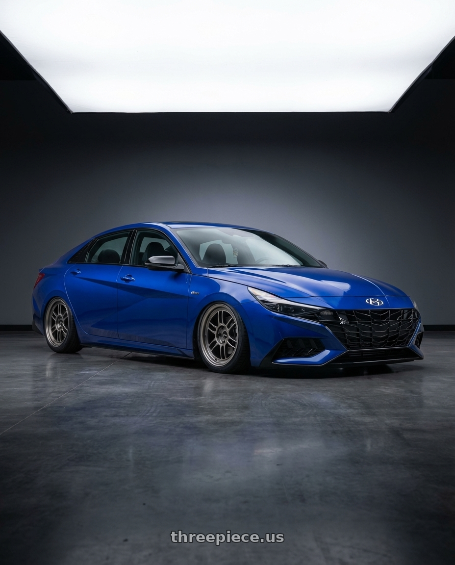 2025 Elantra N Line  with Enkei RPF1 5x100 16x7+35 SBC wheels