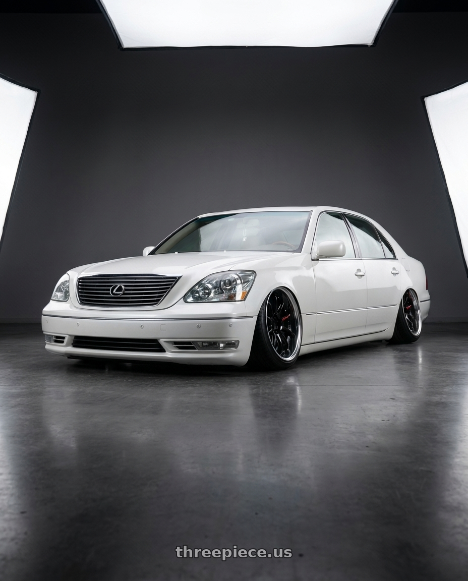 2004 lexus ls430 with Emotion ZR10 2P wheels
