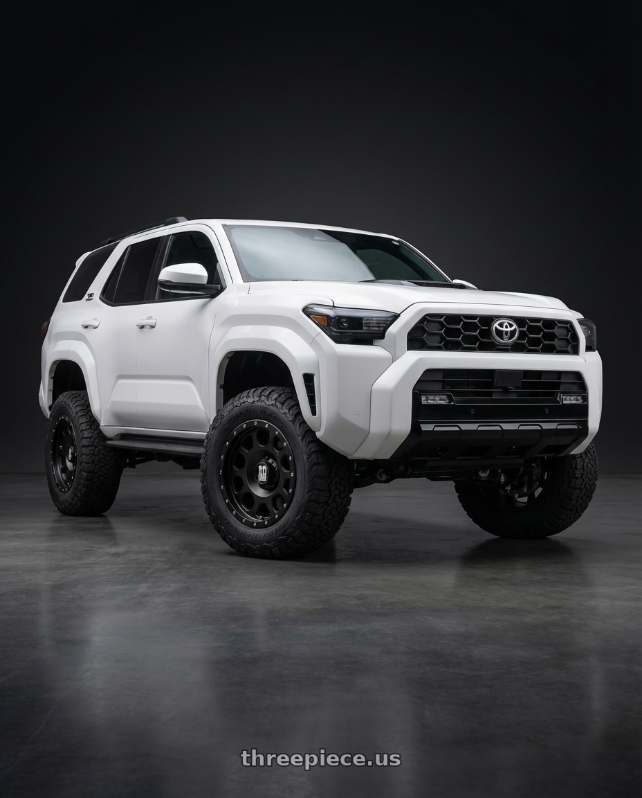 2022 Toyota 4Runner with XD XD126 ENDURO PRO 6X139.7 20X9 +18 SATIN BLACK WITH REINFORCING RING wheels