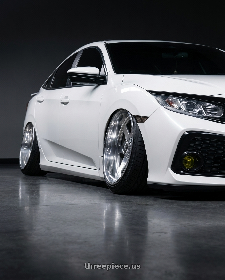 2018 Civic Si with American Force 11 Independence SS 6X135 24X11 0 POLISHED wheels