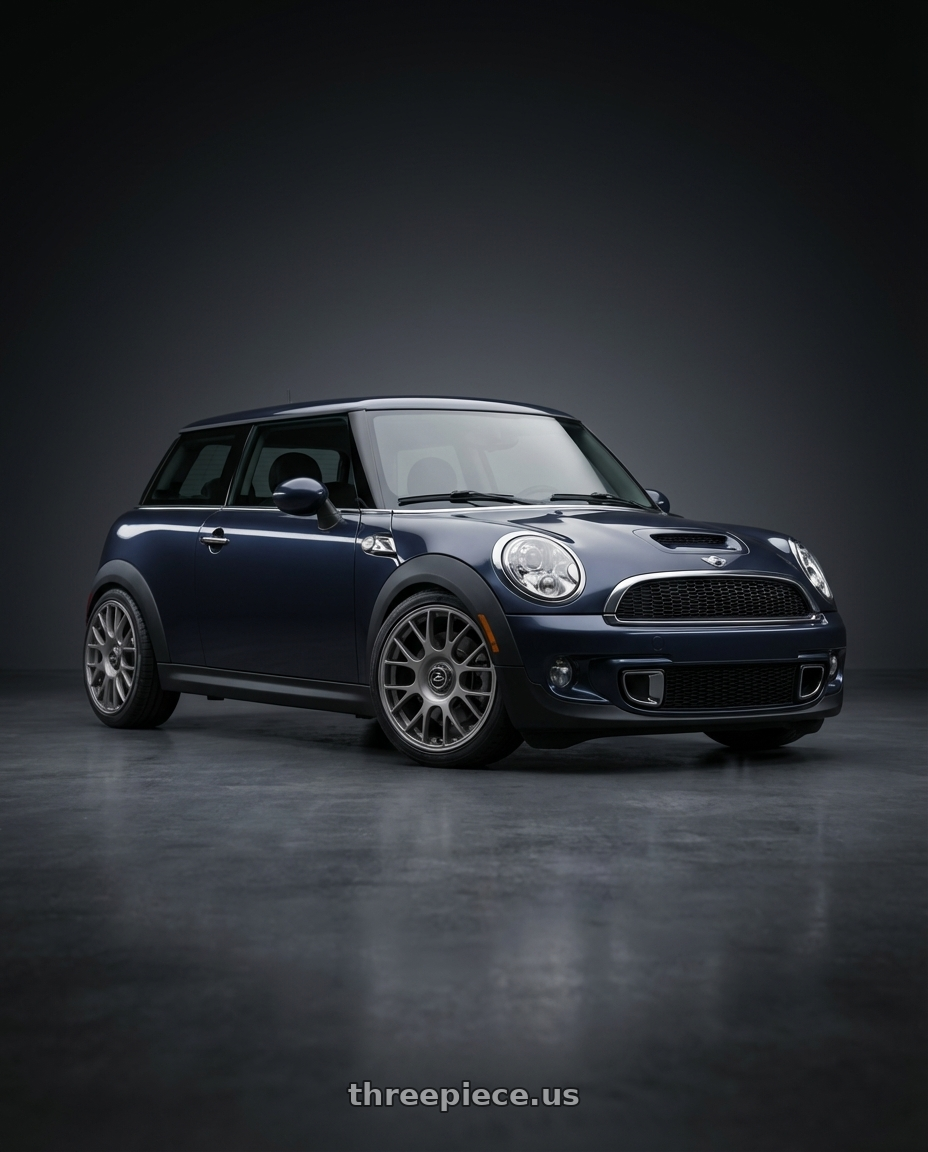 2010 Mini Cooper S R56 with fifteen52 APEX 4x100 / 4x108 17x7.5 +42 FROSTED GRAPHITE (SATIN GREY) wheels