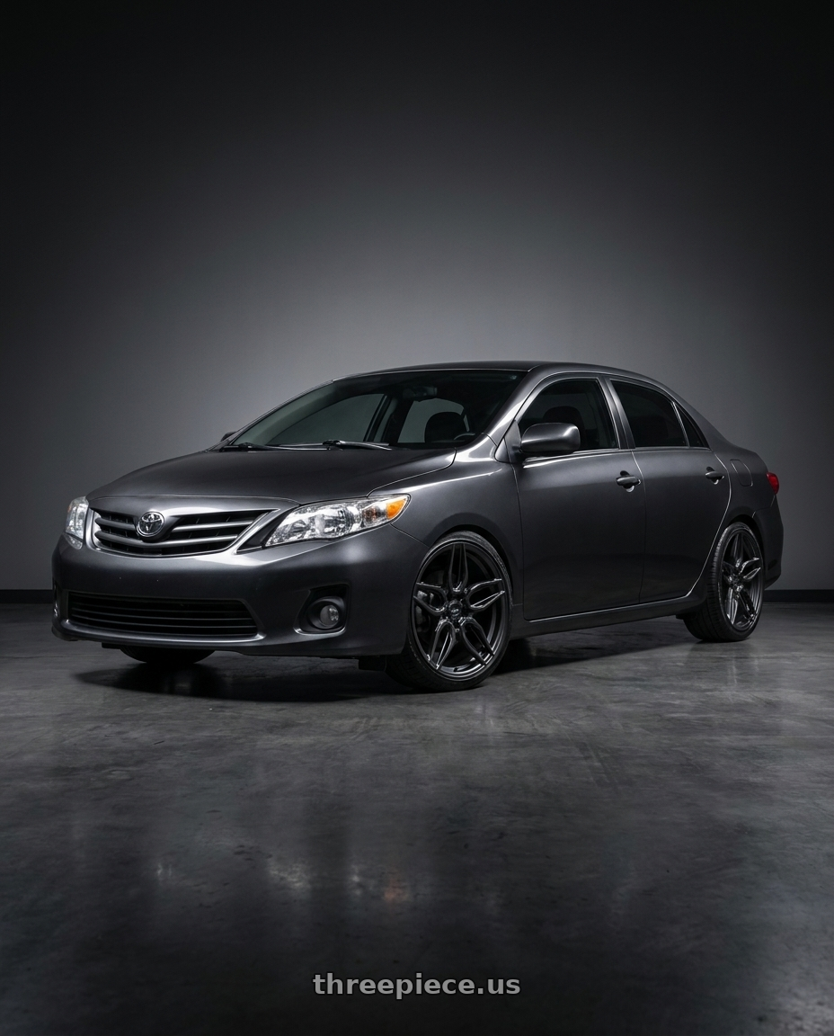 2011 toyota altis  with ADV.1 ADV005 5x112 21x9 +30 Satin Black wheels