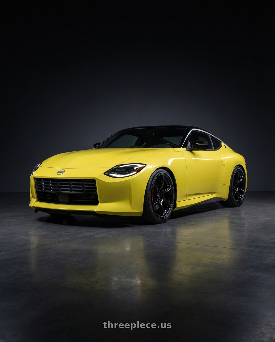 2024 Nissan Z with Advan RGIII 5x114.3 19x9.0+35 Gloss Black wheels