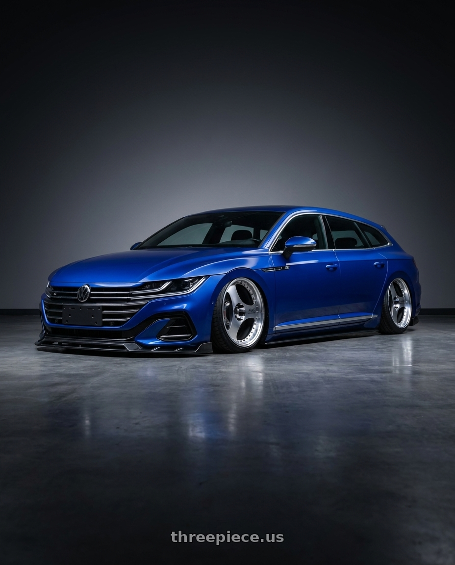 2021 VW Arteon with Advan Racing ONI2 PROGRESSIVE 5x114.3 20x8.5 +33 MACHINING & DIAMOND CUT wheels