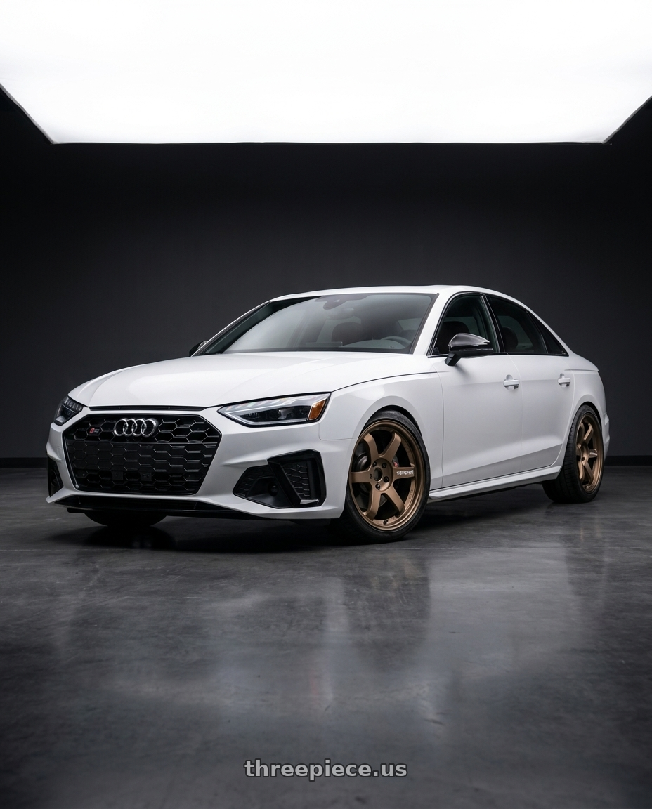 2020 Audi S4 with Volk Racing TE37 Progressive Model 6x139.7 18x9+0 Large PCD wheels