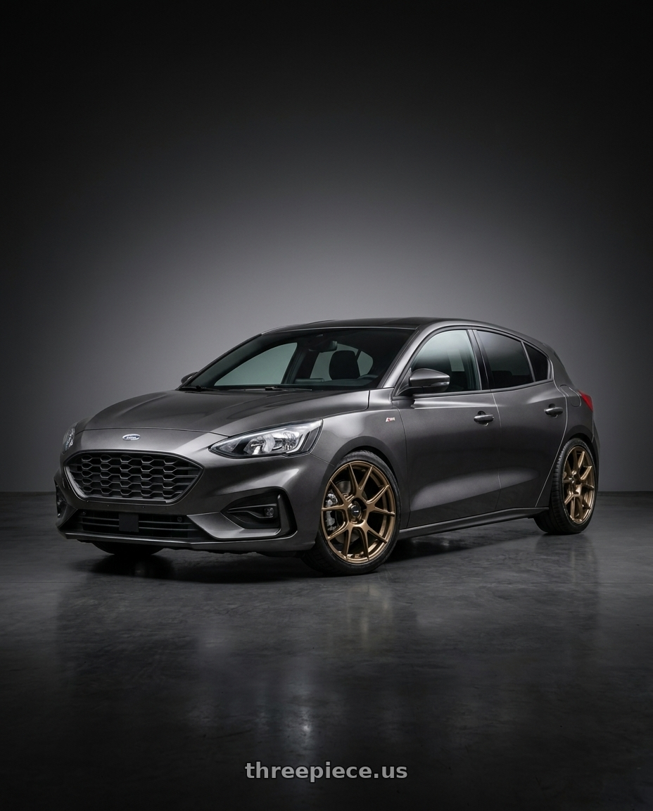 2021 Focus St Line Lommel with Konig Ampliform 5x112 18x8.5+43 Gloss Bronze wheels