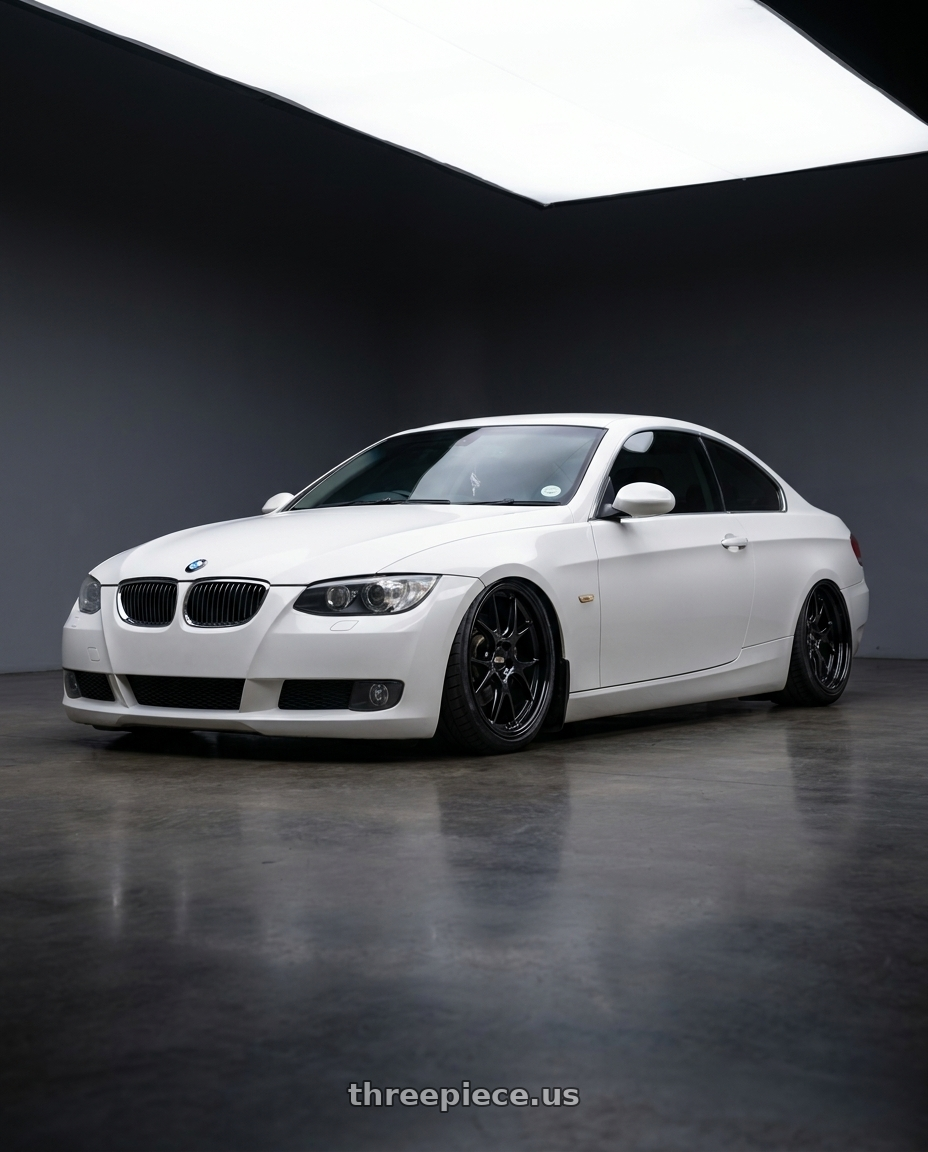 2009 Bmw e92 335i with BBS LM-R 5x120 19x9.5+35 Diamond Black wheels