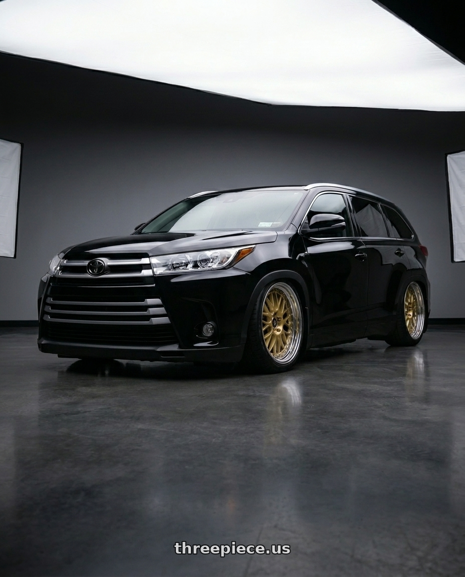 2018 toyota highlander xle awd with Work VS-XX wheels