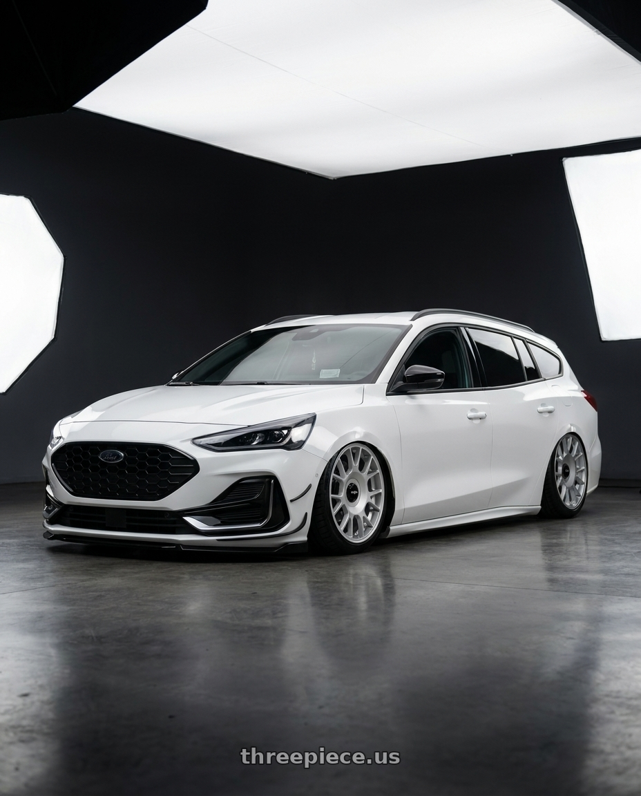 2023 ford focus wagon with Rotiform 1PC R188 TUF-R 5X108/5X120 19X8.5 +45 SILVER wheels