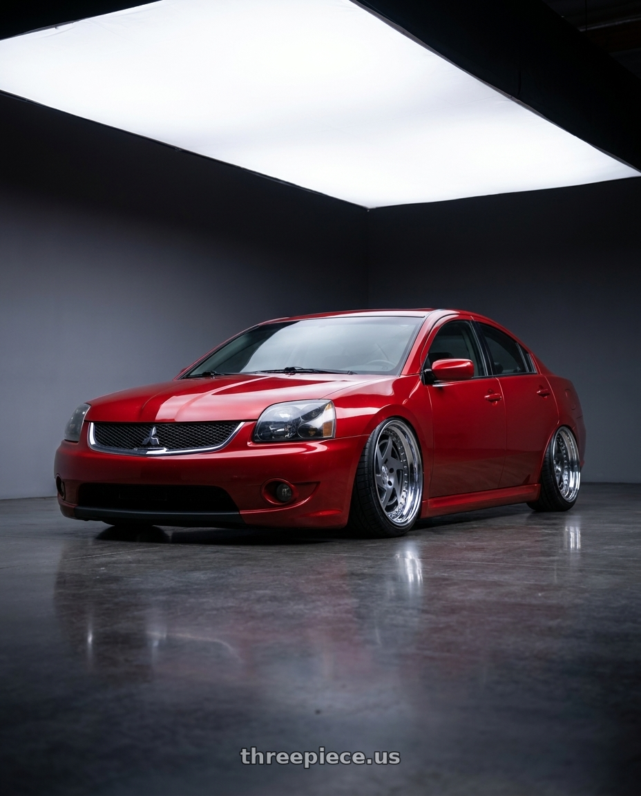 2012 Mitsubishi Galant Ralliart with Heritage Wheel DAYTONA wheels