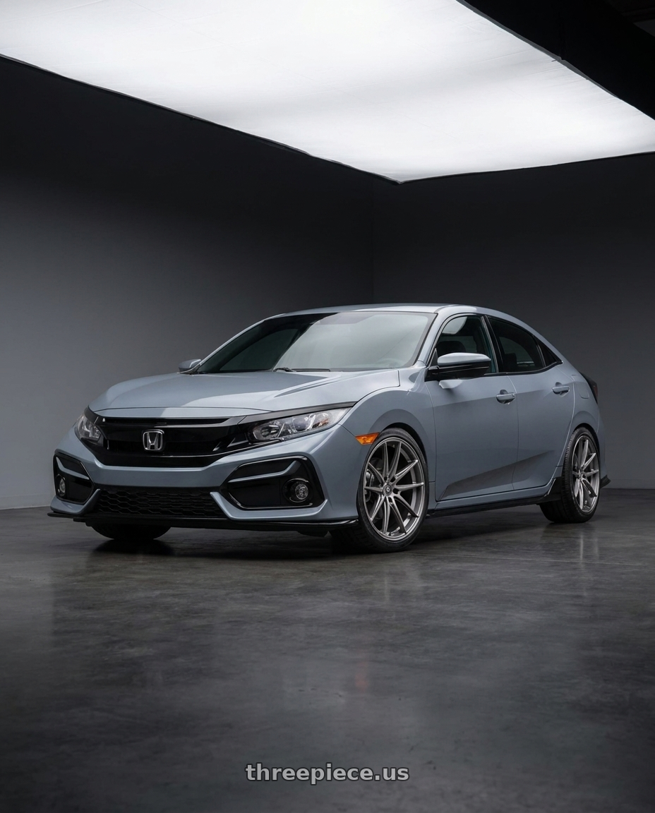 2021 Honda Civic Type R with Konig Oversteer 5x120 19x8.5+35 Opal wheels