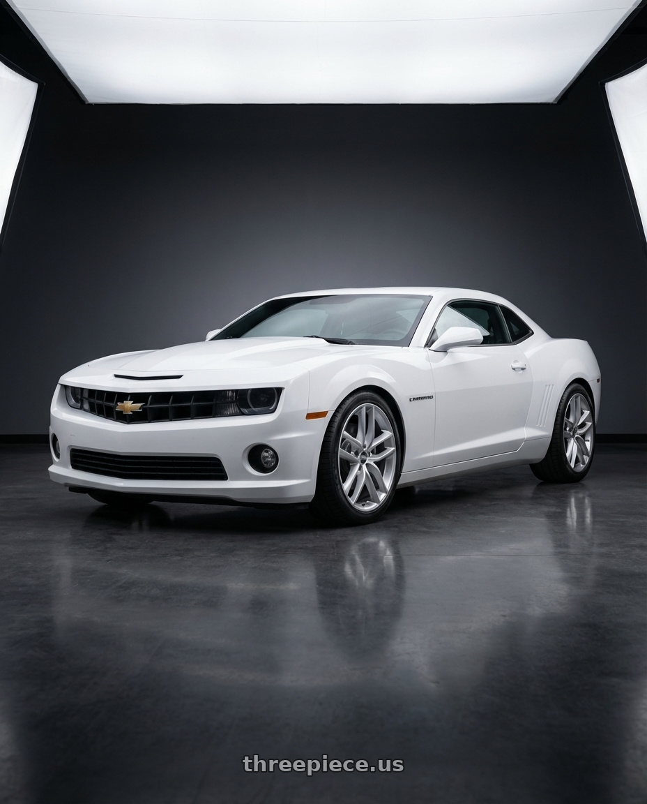 2014 Chevrolet Camaro 5th Gen with BBS SX 5x120 20x9.0+42 Sport Silver wheels