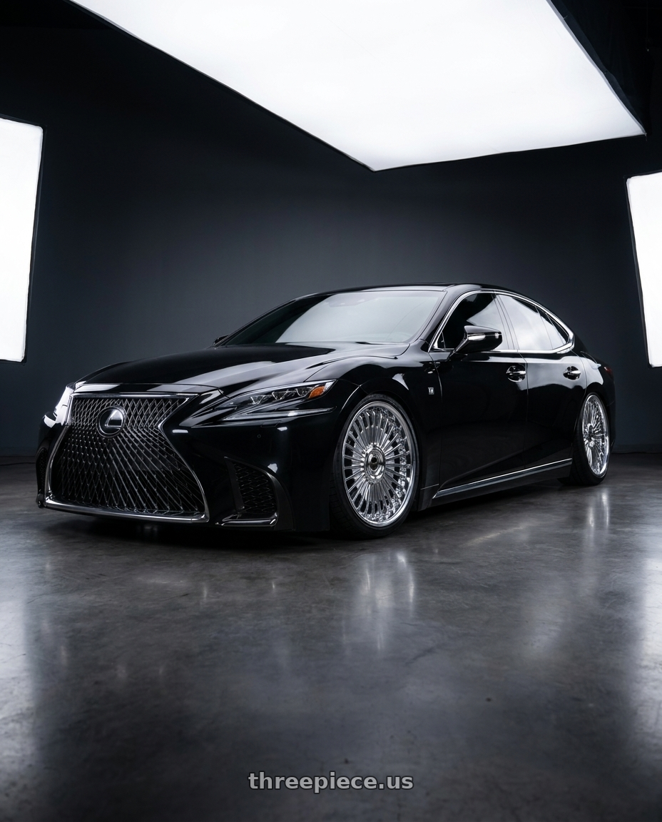 2022 Lexus LS500 F Sport with Work Emitz wheels