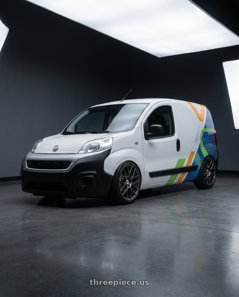 2020 Fiat fiorino adesivada with TSW NURBURGRING 5X114.3 17X7.5 +45 MATTE GUNMETAL wheels