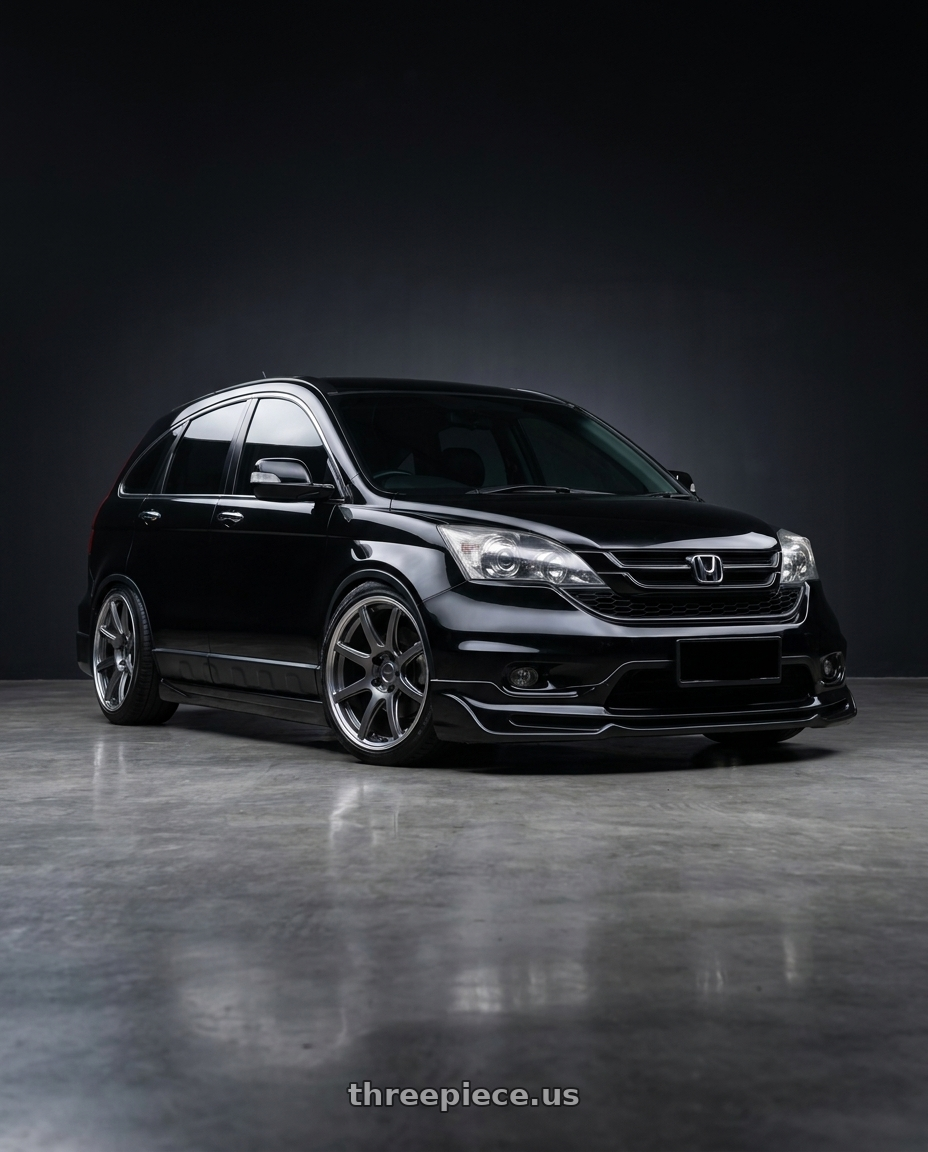 2011 Crv black with Work Emotion T7R 2P wheels