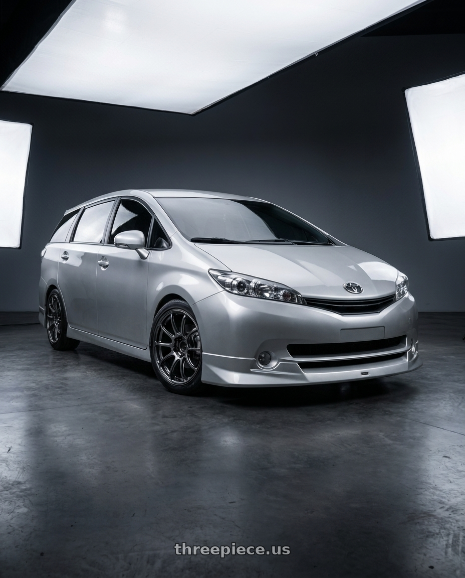 2015 TOYOTA ZGE25 with Advan Racing RZ-F2 5x100 18x7.5 +48 RACING TITANIUM BLACK wheels