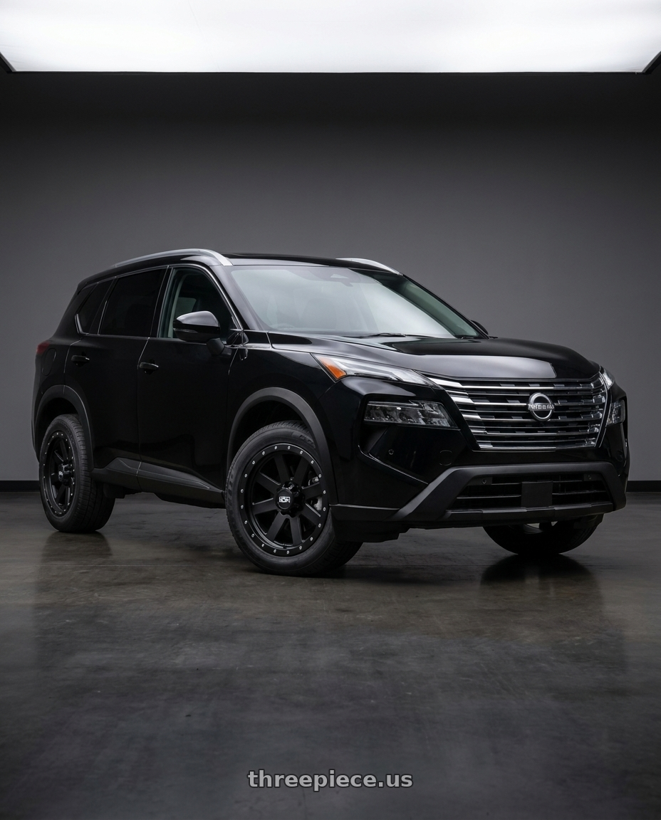 Ni rogue 2024 with Ion Type 134 5x150 20x10-19 Matte Black/Black Beadlock wheels
