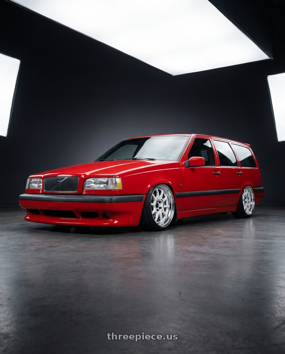 1994 Volvo 850 turbo wagon with Work Emotion Rs11 2p wheels