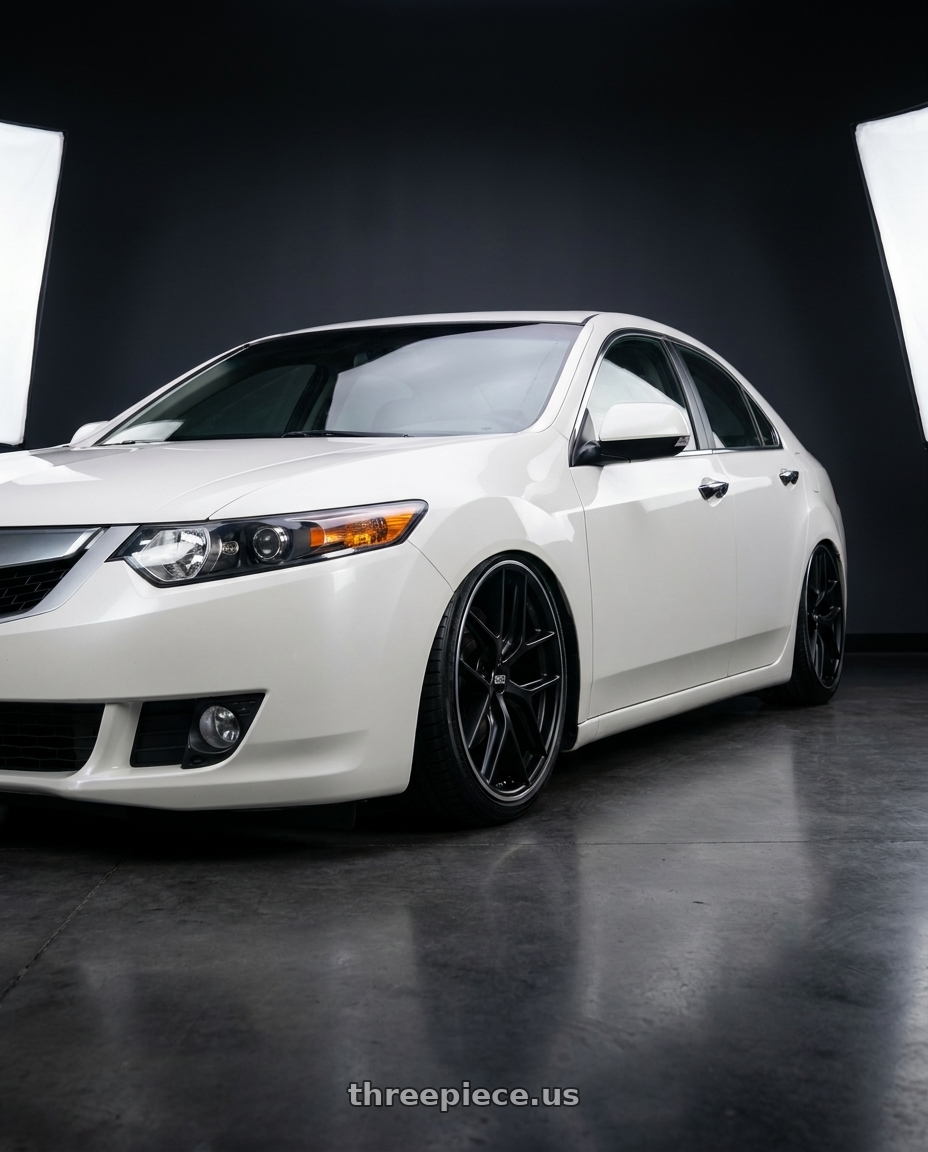 2013 Acura TSX with BBS CC-R 5x114.3 19x8.5+30 Satin Black wheels
