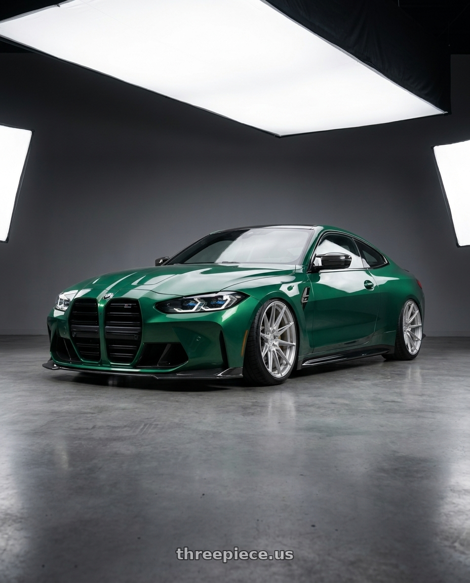 2024 bmw g82cs with ADV.1 ADV5.0 5x120 20x9.5 +13 Platinum wheels