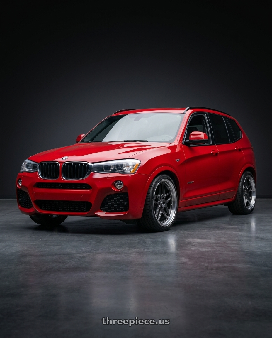 2017 x3 Msport with ESR Wheels CS SERIES CS15 5x120 18x10.5 +22 Gloss Graphite wheels