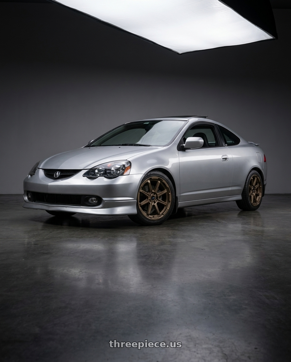 Acura Rsx 2003 with Enkei Adventurer 5x114.3 17x7.5+35 Matte Bronze wheels