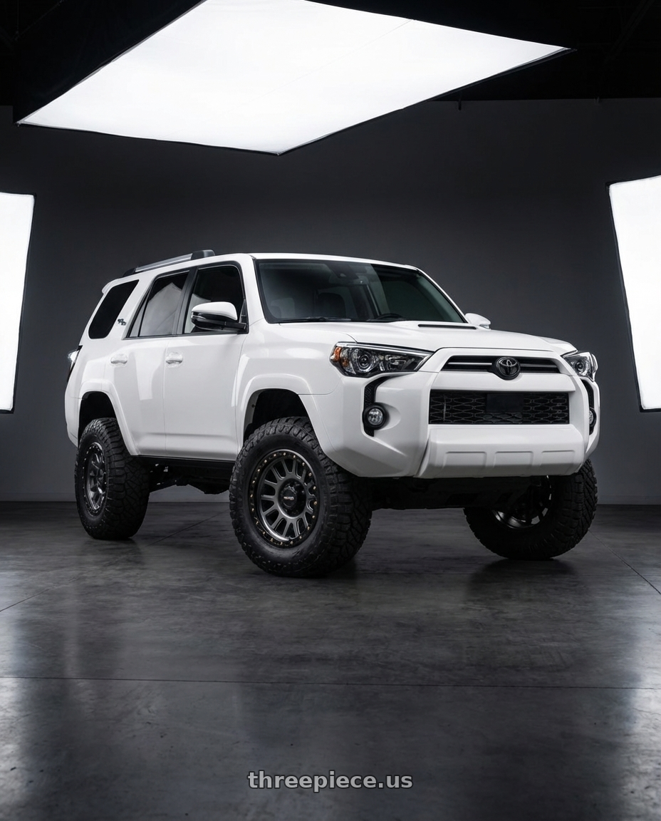 2022 Toyota 4Runner with Vision Off-Road 111 Nemesis 6x139.7 20x9+0 Gunmetal wheels
