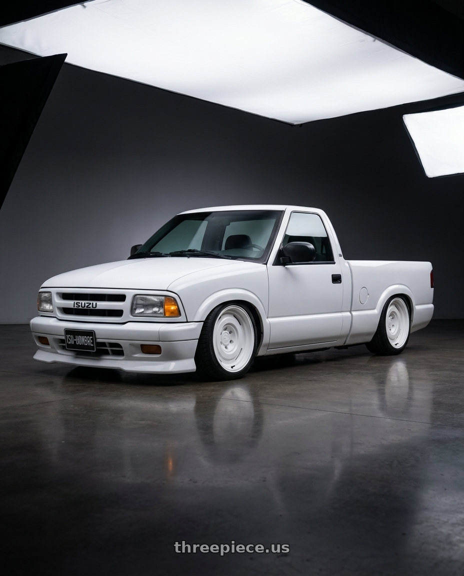 1996 isuzu hombre s with fifteen52 ANALOG HD 5x127 17x8.5 +0 CLASSIC WHITE (GLOSS WHITE) wheels